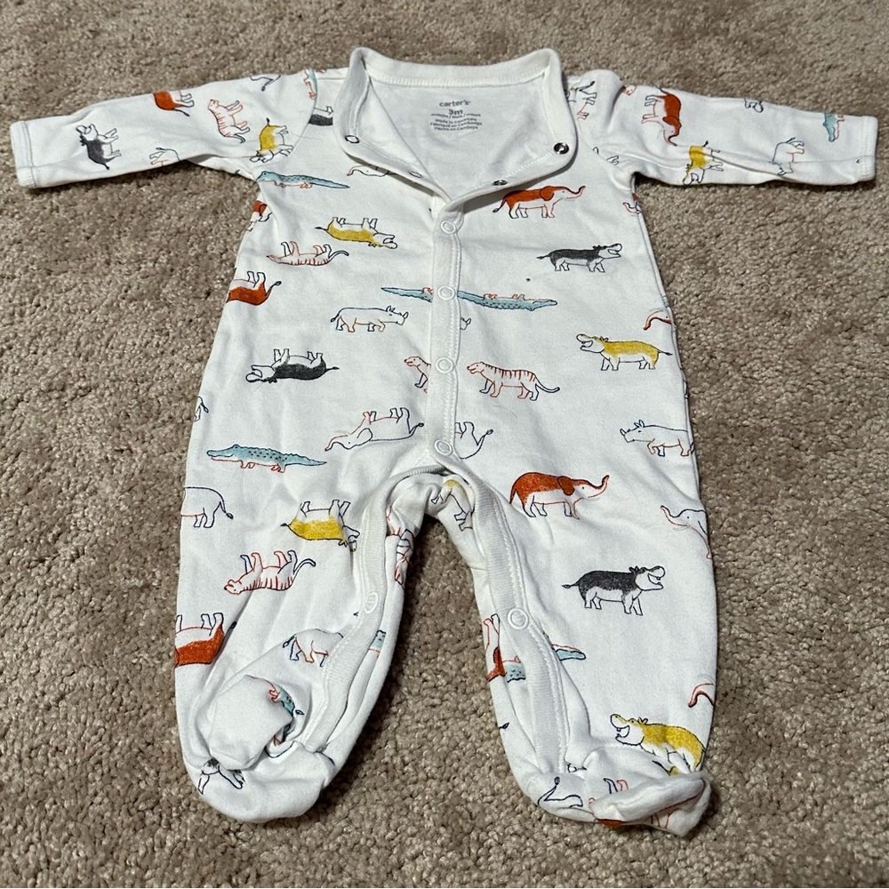 3 newborn Carters sleepers - Picture 2 of 7
